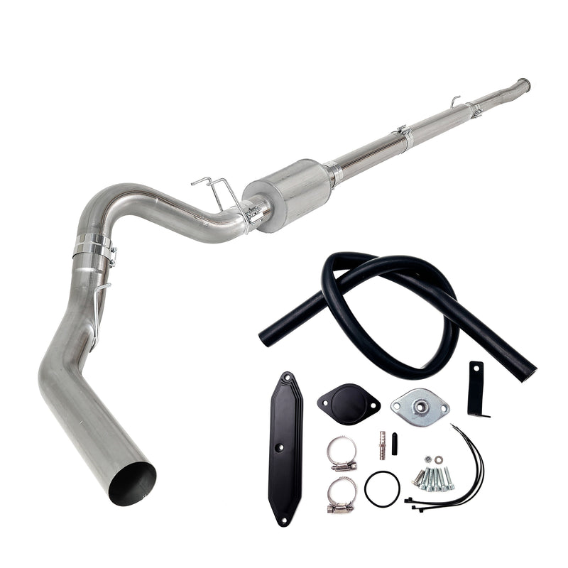 TruckTok 2011-2022 6.7L Ford Powerstroke 4"/5" Dp-Back DPF Delete Pipe & EGR Delete