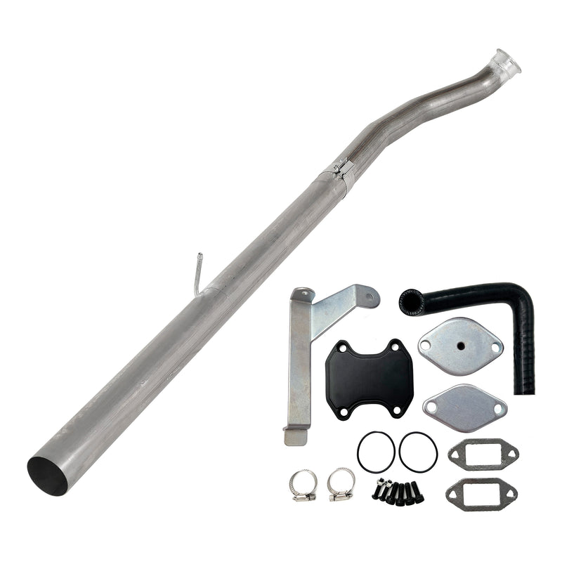 TruckTok 2007.5-2009 6.7L RAM Cummins 4" DPF Delete Race Pipe & EGR Delete kit