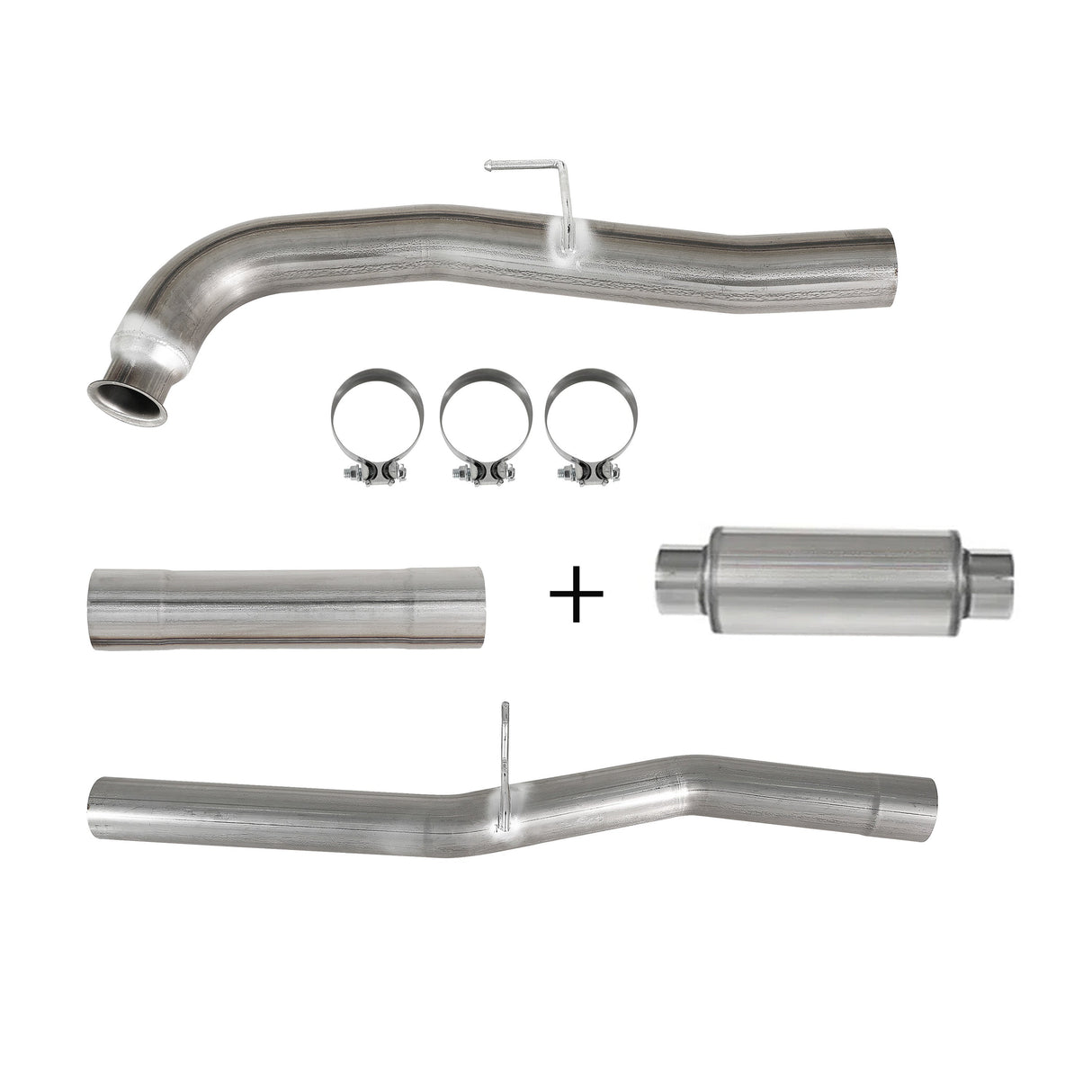 TruckTok 2011-2016 6.6L Duramax LML 4"/5" DP-Back DPF/EGR Delete kit TruckTok
