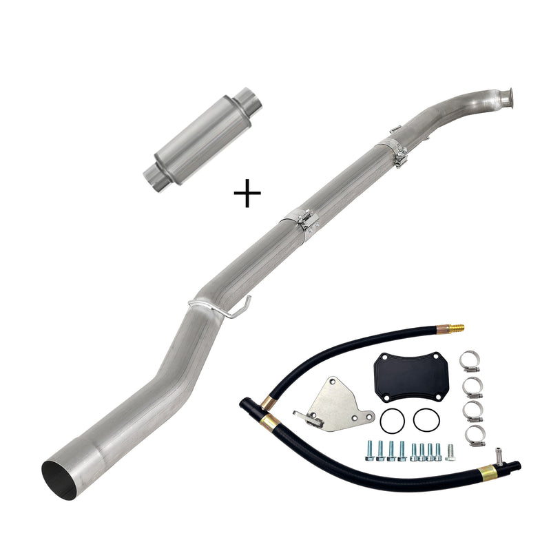TruckTok 2011-2016 6.6L Duramax LML 4"/5" DP-Back DPF/EGR Delete kit