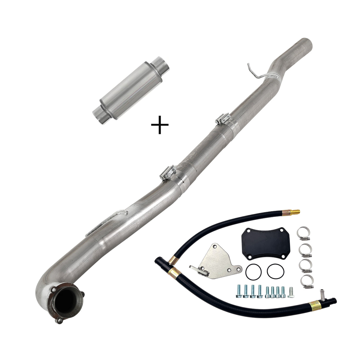 TruckTok 2011-2016 6.6L Duramax LML 4"/5" DP-Back DPF/EGR Delete kit TruckTok