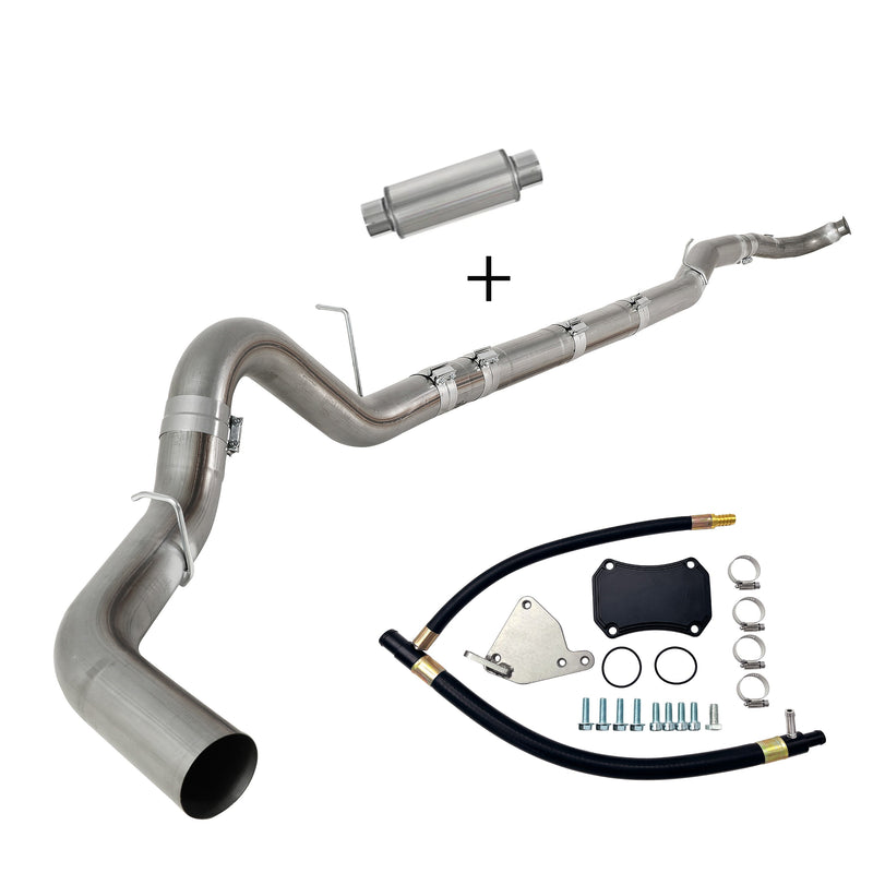 TruckTok 2011-2016 6.6L Duramax LML 4"/5" DP-Back DPF/EGR Delete kit
