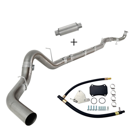 TruckTok 2011-2016 6.6L Duramax LML 4"/5" DP-Back DPF/EGR Delete kit TruckTok
