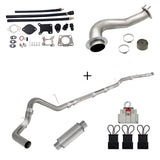 TruckTok 2017-2023 6.6L Duramax L5P DPF/CCV/EGR Delete & Downpipe w/Can Bus kit TruckTok