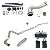 TruckTok 2017-2023 6.6L Duramax L5P DPF/CCV/EGR Delete & Downpipe w/Can Bus kit TruckTok