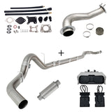 TruckTok 2017-2023 6.6L Duramax L5P DPF/CCV/EGR Delete & Downpipe w/Can Bus kit TruckTok