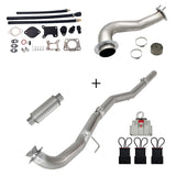 TruckTok 2017-2023 6.6L Duramax L5P DPF/CCV/EGR Delete & Downpipe w/Can Bus kit TruckTok