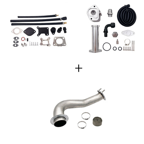 TruckTok 2017-2023 6.6L Duramax L5P DPF/CCV/EGR Delete & Downpipe w/Can Bus kit TruckTok