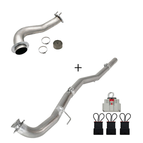 TruckTok 2017-2023 6.6L Duramax L5P DPF/CCV/EGR Delete & Downpipe w/Can Bus kit TruckTok