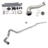 TruckTok 2017-2023 6.6L Duramax L5P DPF/CCV/EGR Delete & Downpipe w/Can Bus kit TruckTok