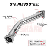 Downpipe Exhaust/Test Pipes for 2009-2018 Nissan 370z