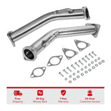 Downpipe Exhaust/Test Pipes for Infiniti G37 Z34 and Q50/Q60 Models with 3.7L Engine (does not fit 2.0 or 3.0t models)