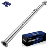 4"/5" 2011-2024 Ford 6.7 Powerstroke DPF Delete Race Pipe w/Muffler Exhaust | SPELAB