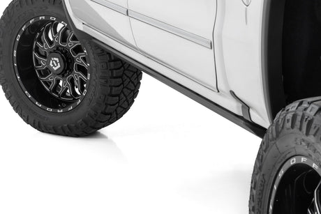 Power Running Boards HT-Series Crew Cab Silverado/Sierra 1500/2500HD/3500HD 2WD/4WD Rough Country