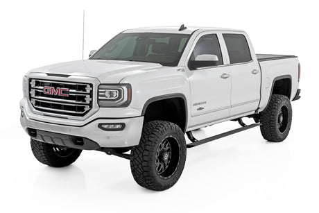 Power Running Boards HT-Series Crew Cab Silverado/Sierra 1500/2500HD/3500HD 2WD/4WD Rough Country