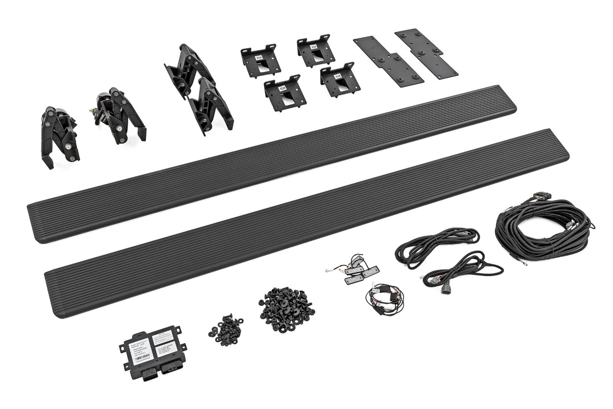 Power Running Boards HT-Series Crew Cab Silverado/Sierra 1500/2500HD/3500HD (19-26) Rough Country