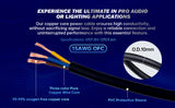 12Ft Power Extension Cable (EX-PWRC-L12) Audiopipe