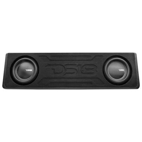 Ford F-150 2 x 10" Subwoofer Loaded Enclosure Package With Vinyl Finish and Dream LED Lights (MADE IN USA)