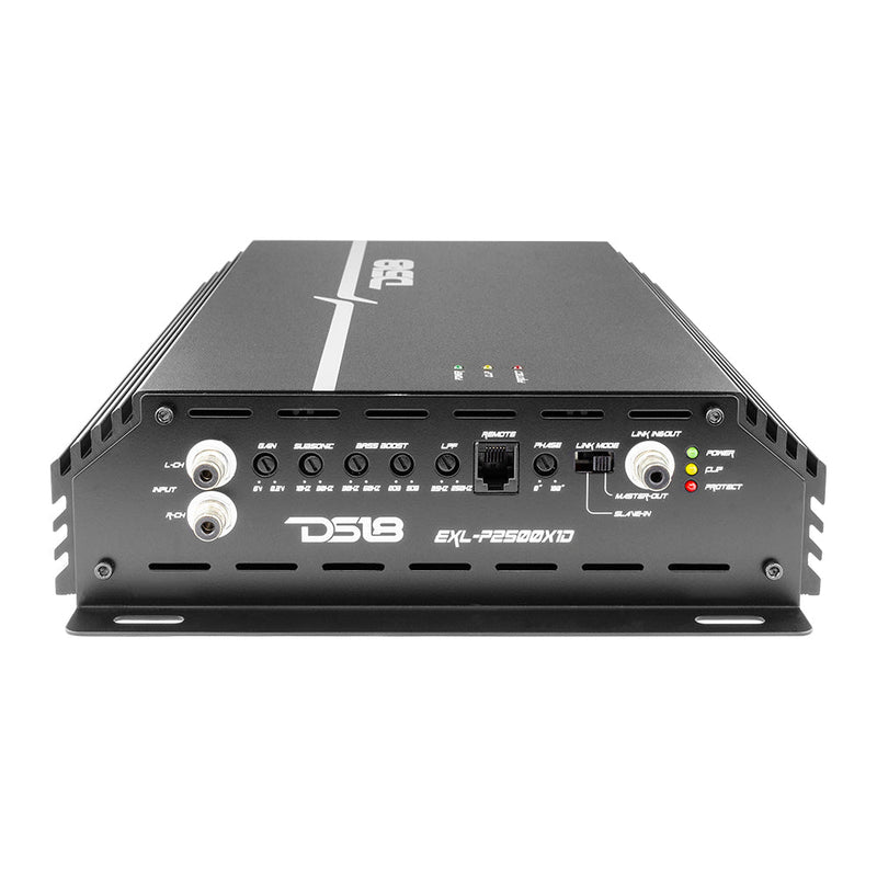 EXL 1-Channel Class D Amplifier 2500 Watts Rms @ 1-Ohm Made In Korea
