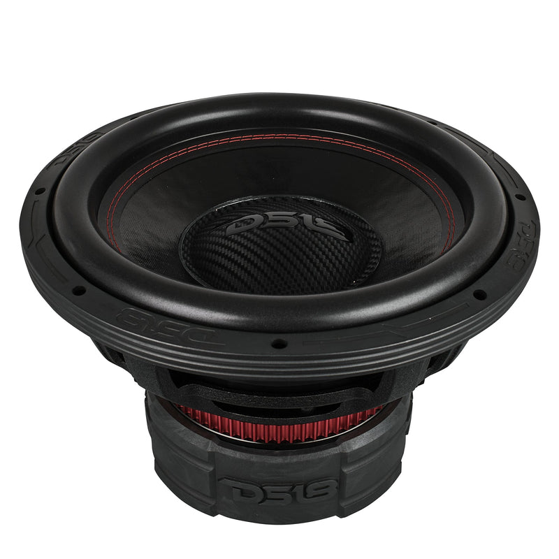 EXL 12” Subwoofer Dual Stack with Reinforced Cone 1500 Watts RMS 3" Dvc 4-Ohm