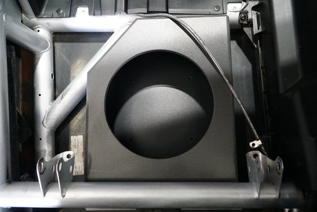 Can-Am® X3 Low Profile Front Passenger Side 10” Sub Box Enclosure – Unloaded | UTVS-X3-ENC-LP-FPASS UTV Stereo