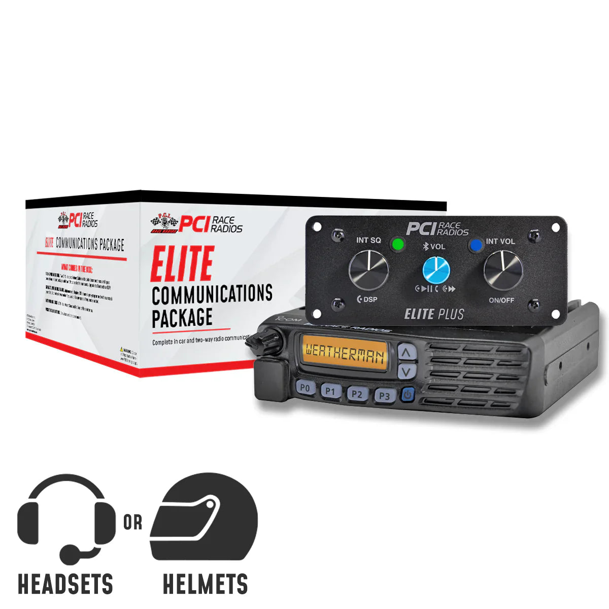 PCI Can Am Maverick R Radio and Intercom Package Center Console Mount