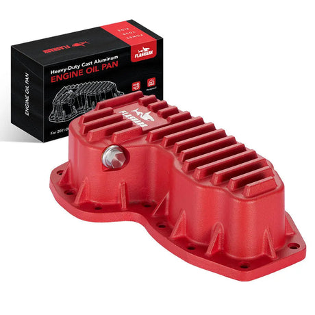 Aluminum Engine Oil Pan 3.6L for 2011-2024 Jeep Grand Cherokee &Dodge Durango丨 2012-2018 RAM 1500 Flashark