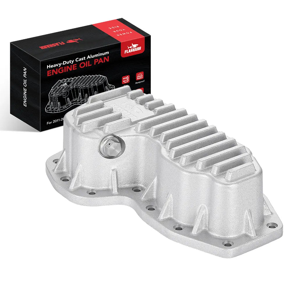 Aluminum Engine Oil Pan 3.6L for 2011-2024 Jeep Grand Cherokee &Dodge Durango丨 2012-2018 RAM 1500 Flashark