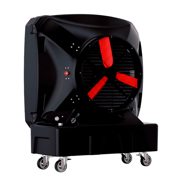Industrial Evaporative Cooler - S&B Medium - Cools 4,000 Sq Ft - 65-Gal Tank - Portable S&B