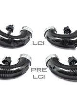 Eventuri Carbon Fiber Turbo Inlet Set BMW X5M X6M XM 2019-2024