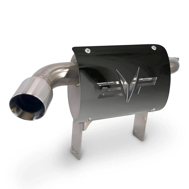 Can-Am Maverick X3 Magnum Side Exit Exhaust With Heat Shield (Delete Rear Valence) Evolution Powersports