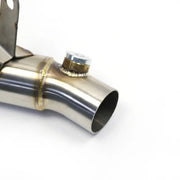 Downpipe Exhaust Y Middle Pipe Exhaust for 2006-2019 Yamaha YZF-R6 R600 Flashark