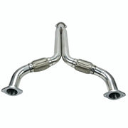 Y Pipe Downpipe Exhaust/Test Pipes for 2003-2009 Nissan 350Z 3.5L 2005, 2007 Infiniti G35 Flashark