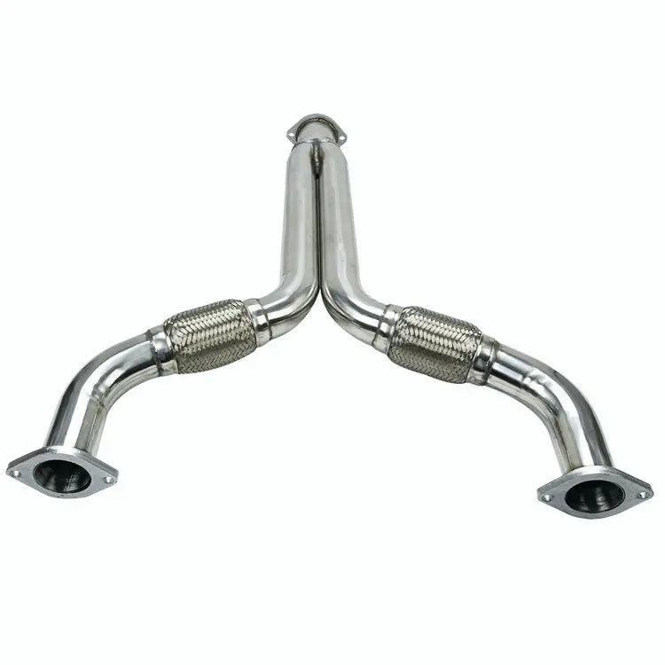 Y Pipe Downpipe Exhaust/Test Pipes for 2003-2009 Nissan 350Z 3.5L 2005, 2007 Infiniti G35 Flashark