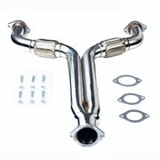 Y Pipe Downpipe Exhaust/Test Pipes for 2003-2009 Nissan 350Z 3.5L 2005, 2007 Infiniti G35 Flashark
