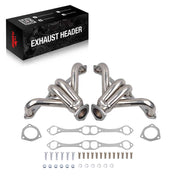 Exhaust Headers for 1955 + Chevy SBC Small Block Hugger V8 262 265 283 305 327 350 400 Flashark