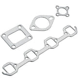 Exhaust Headers for 1979 & 1982-1993 Ford Mustang 5.0L V8 T4 Racing Turbo Flashark
