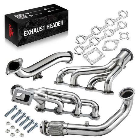 Exhaust Headers for 1979 & 1982-1993 Ford Mustang 5.0L V8 T4 Racing Turbo Flashark