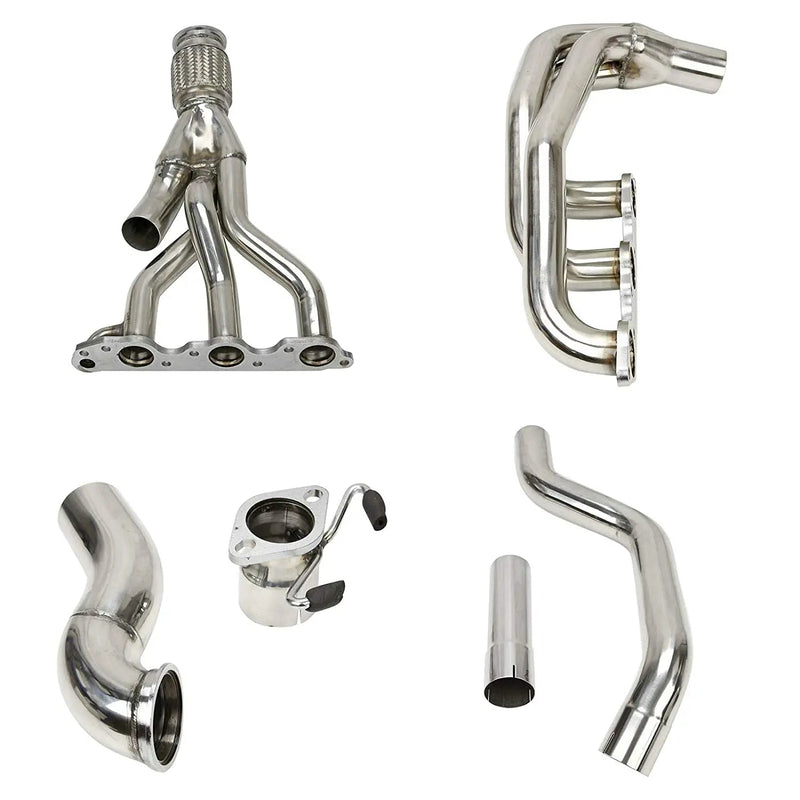 Exhaust Header for 1997-2003 Pontiac Grand Prix, 1997-2004 Buick Regal, 2004-2005 Chevy Impala/Monte Carlo 3.8L V6 Flashark