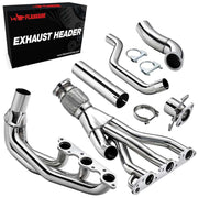 Exhaust Header for 1997-2003 Pontiac Grand Prix, 1997-2004 Buick Regal, 2004-2005 Chevy Impala/Monte Carlo 3.8L V6 Flashark