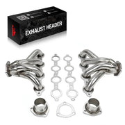 Stainless Steel Block Hugger LS Swap Exhaust Headers for 1923-1967 Chevrolet Small Block (LS1/LSX, 350 Compatible) Flashark