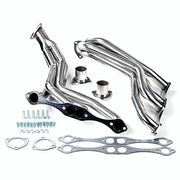 Exhaust Headers for 1935-1948 Chevy Street Rod | SBC Small Block 265 305 327 350 400 V8 Swap | Block Hugger Shorty Style Flashark