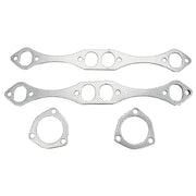 Exhaust Headers for 1935-1948 Chevy Street Rod | SBC Small Block 265 305 327 350 400 V8 Swap | Block Hugger Shorty Style Flashark