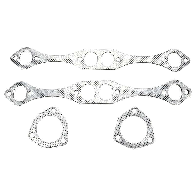 Exhaust Headers for 1935-1948 Chevy Street Rod | SBC Small Block 265 305 327 350 400 V8 Swap | Block Hugger Shorty Style Flashark