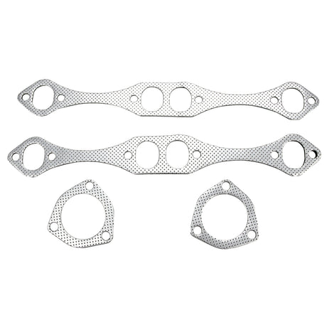 Exhaust Headers for 1935-1948 Chevy Street Rod | SBC Small Block 265 305 327 350 400 V8 Swap | Block Hugger Shorty Style