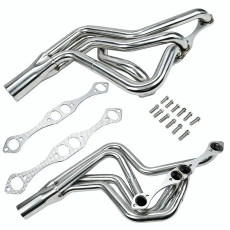 Exhaust Headers | Fits 1972-1987 Chevy Malibu/Monte Carlo丨Pontiac Grand Prix丨Olds Cutlass丨Buick Regal Flashark