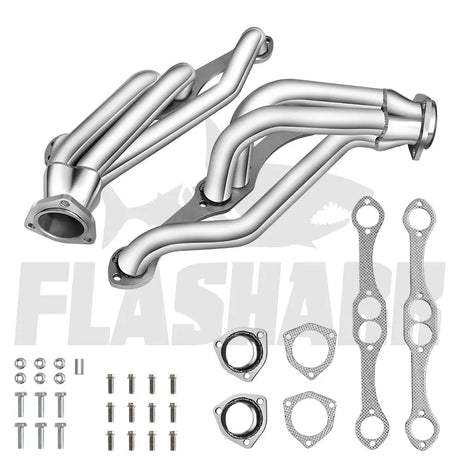 Exhaust Headers For 1982-2002 Chevy S10 / S15 / Blazer SBC V8 283 302 305 307 327 350 400 Engine 2WD Flashark