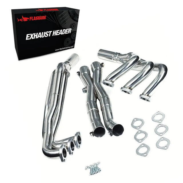 Long Tube Headers for 1988-1993 BMW E30 320I/323I/325I/325IX Flashark
