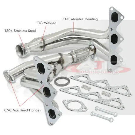 Maximizer Exhaust Header for 1991–1999 Mitsubishi 3000GT & Dodge Stealth 3.0L V6 DOHC (Non-Turbo) Flashark
