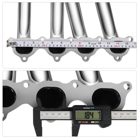 Exhaust Header for 1993-2001 Acura Integra GSR / Type R Trims丨Honda Civic Del Sol Si Trim / VTEC Trim丨DOHC VTEC I4 Engine